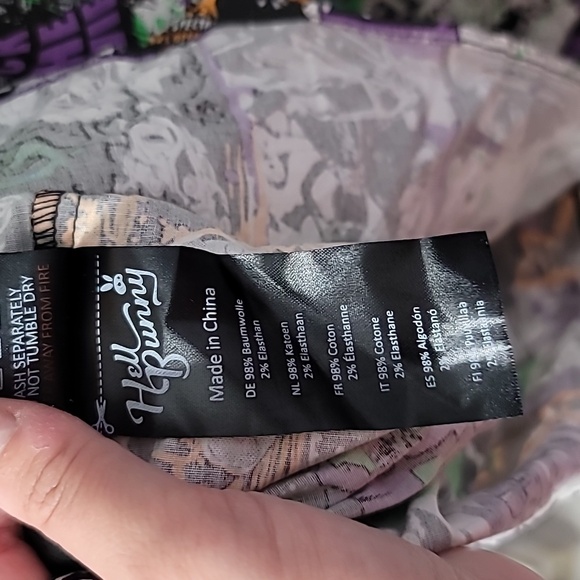 Hell Bunny Be Afraid Dress - Picture 6 of 6